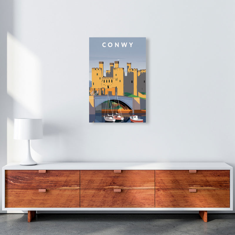 Conwy Portrait by Richard O'Neill A2 Canvas