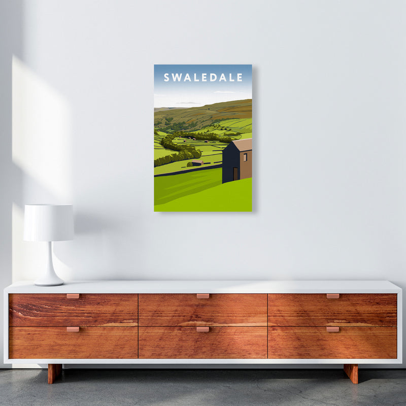 Swaledale2 Portrait by Richard O'Neill A2 Canvas