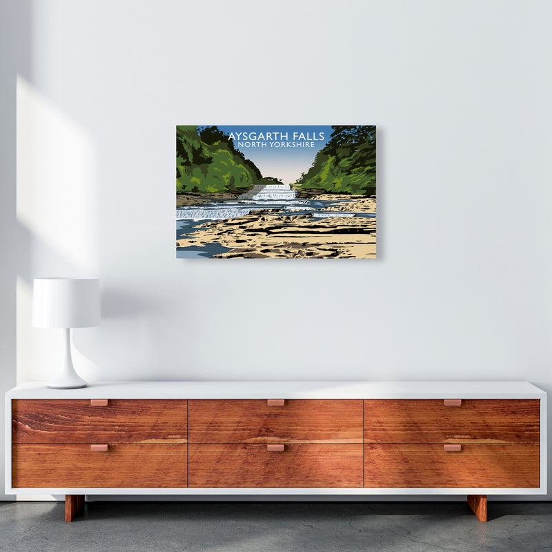 Aysgarth Falls2 by Richard O'Neill A2 Canvas