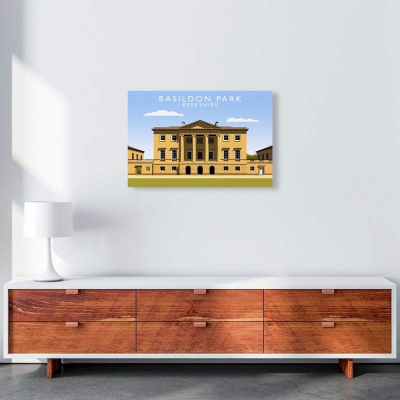 Basildon Park by Richard O'Neill A2 Canvas