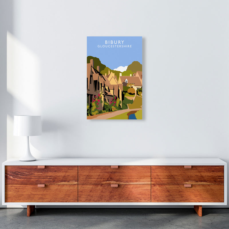 Bibury Portrait by Richard O'Neill A2 Canvas