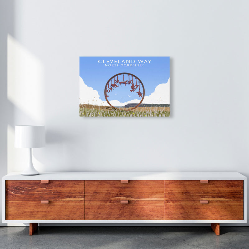 Cleveland Way by Richard O'Neill A2 Canvas