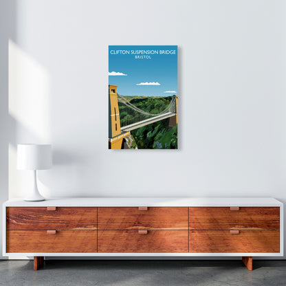 Clifton Suspension Bridge Bristol Framed Art Print by Richard O'Neill A2 Canvas