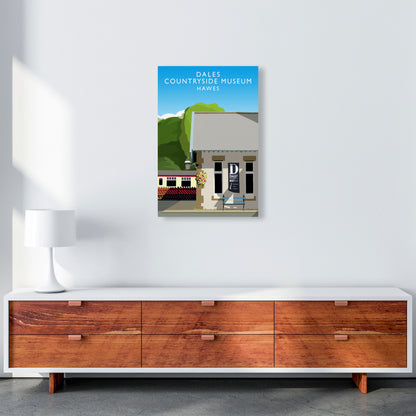 Dales Countryside Musuem Portrait by Richard O'Neill A2 Canvas