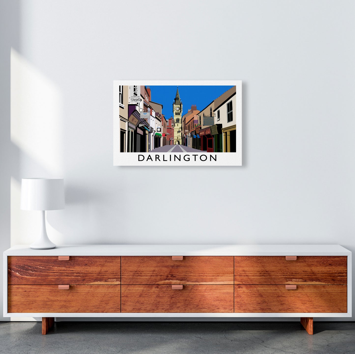 Darlington by Richard O'Neill A2 Canvas