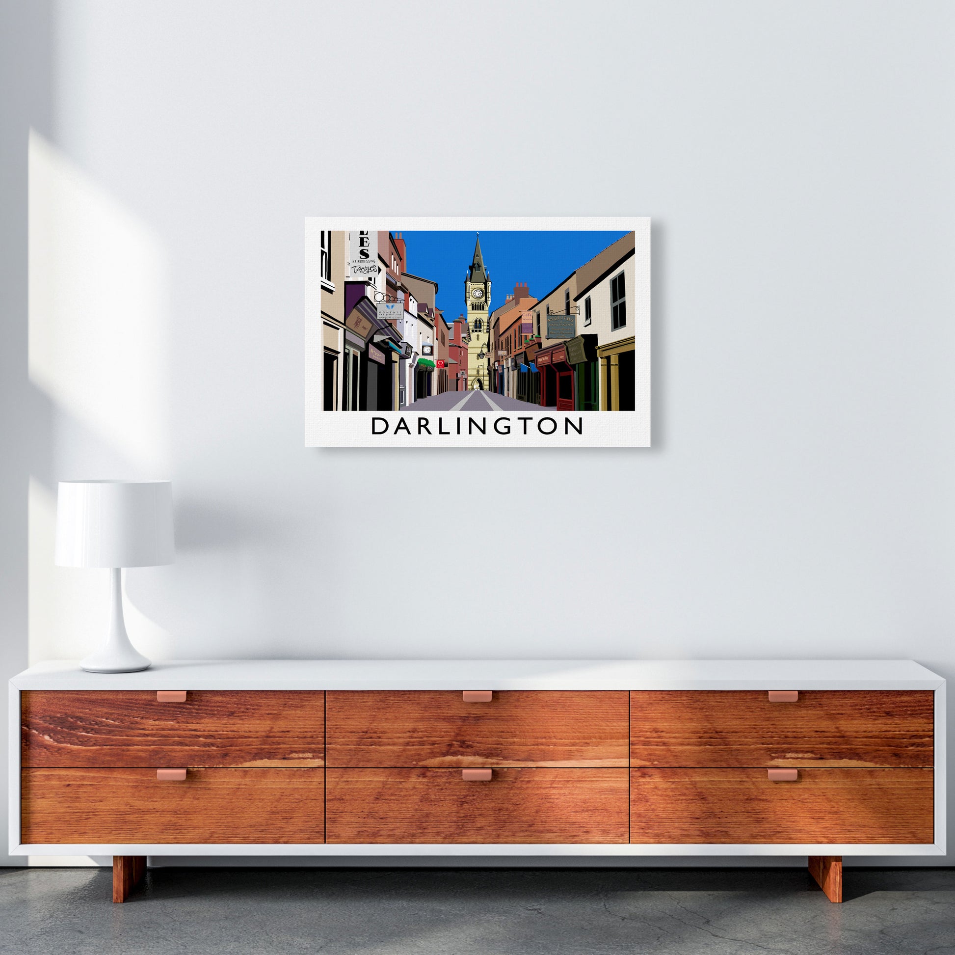 Darlington by Richard O'Neill A2 Canvas