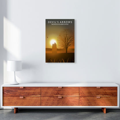 Devil's Arrows Portrait by Richard O'Neill A2 Canvas