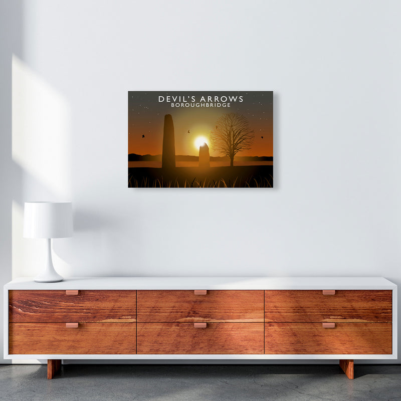 Devil's Arrows by Richard O'Neill A2 Canvas