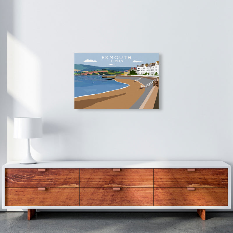 Exmouth Devon Art Print by Richard O'Neill A2 Canvas