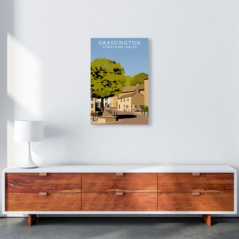 Grassington2 Portrait by Richard O'Neill A2 Canvas
