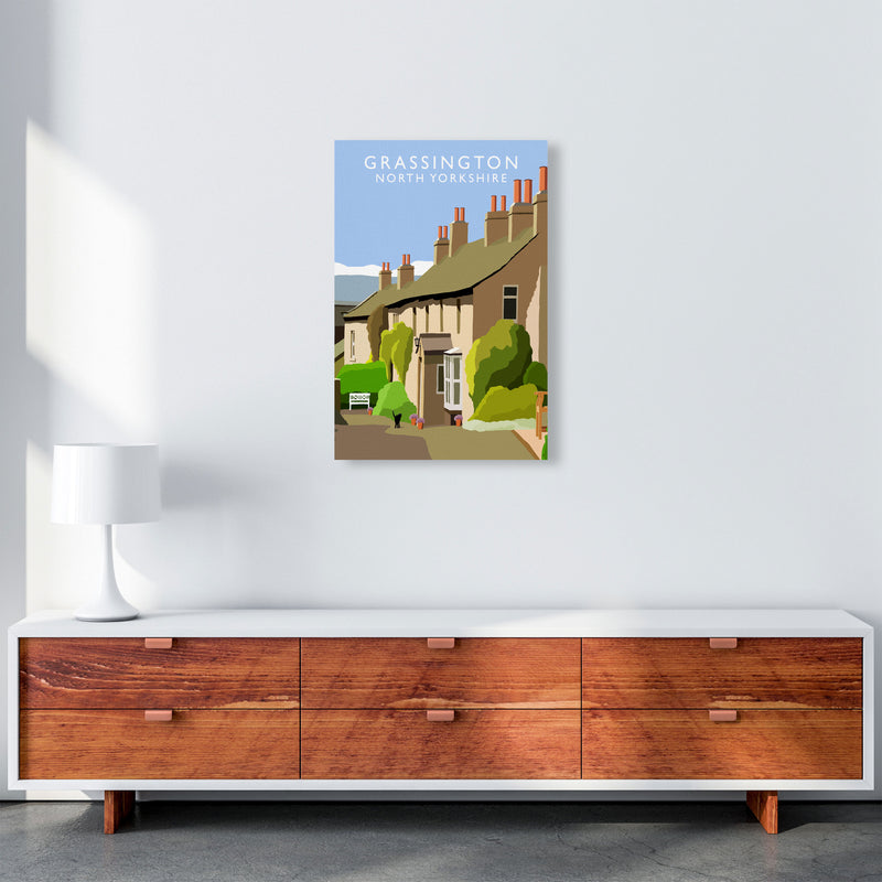 Grassington Portrait by Richard O'Neill A2 Canvas