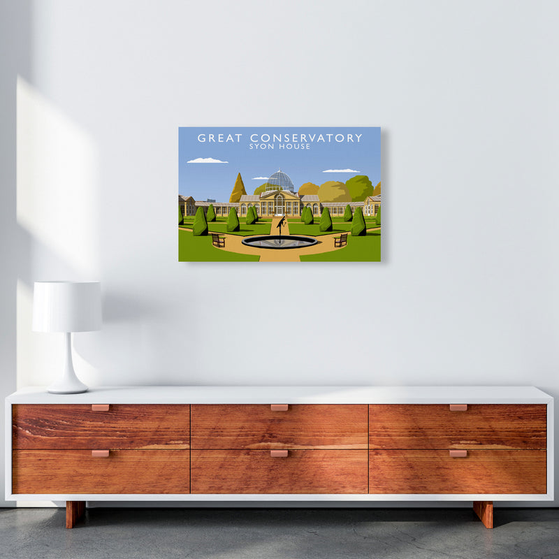 Great Conservatory Syon House by Richard O'Neill A2 Canvas