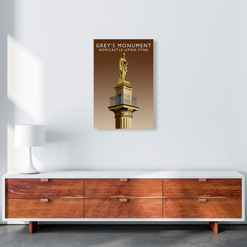 Grey's Monument by Richard O'Neill A2 Canvas
