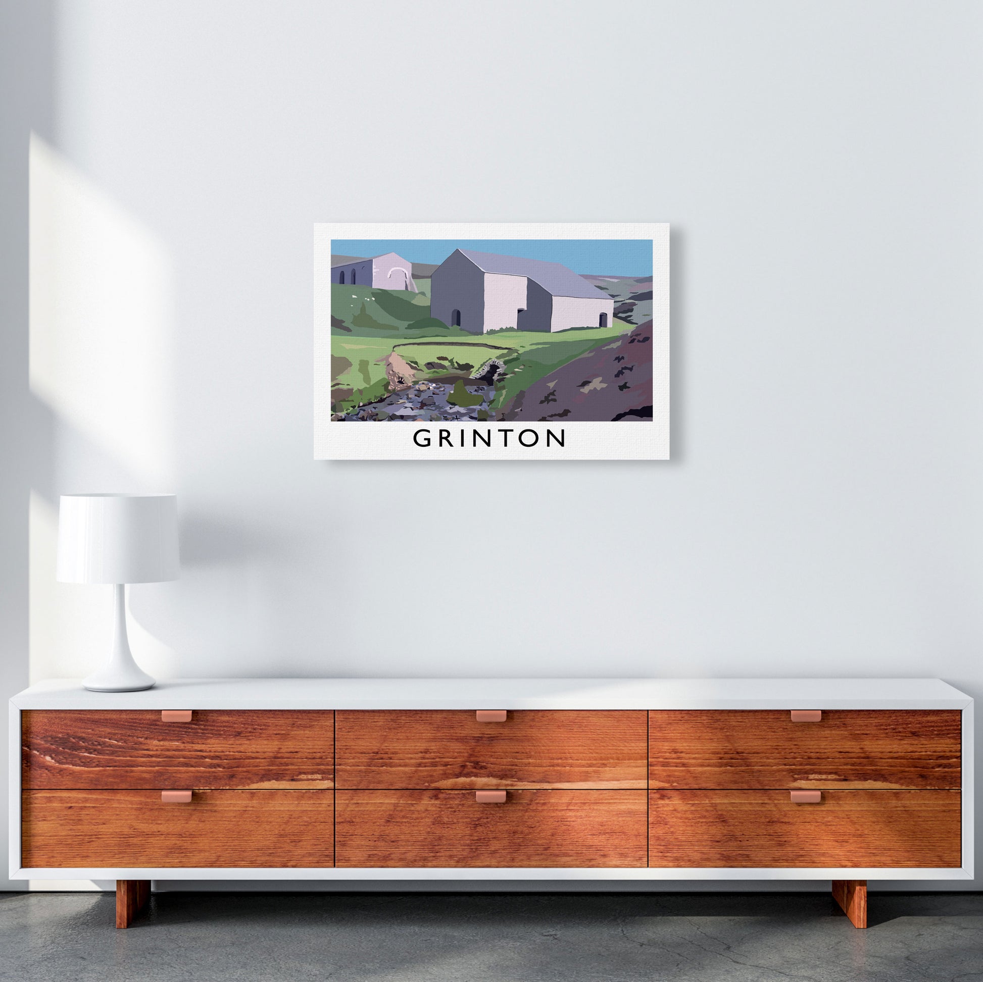 Grinton by Richard O'Neill A2 Canvas