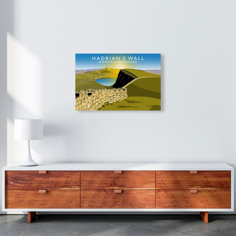 Hadrians Wall by Richard O'Neill A2 Canvas