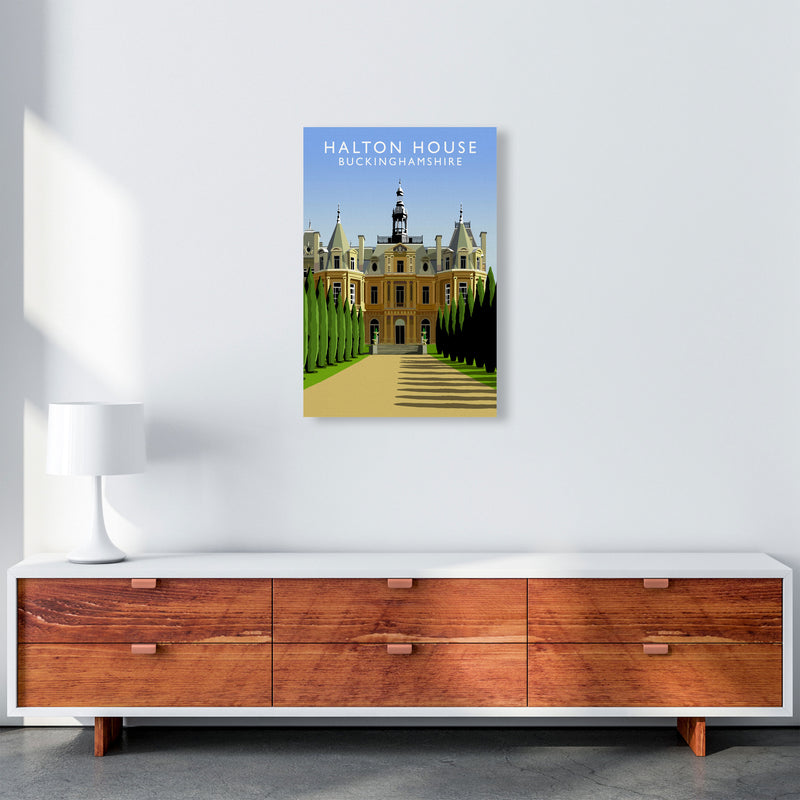Halton House Portrait by Richard O'Neill A2 Canvas