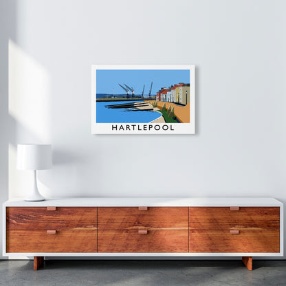 Hartlepool by Richard O'Neill A2 Canvas