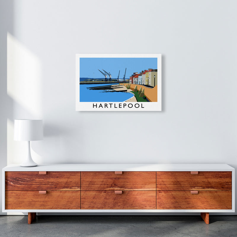 Hartlepool by Richard O'Neill A2 Canvas