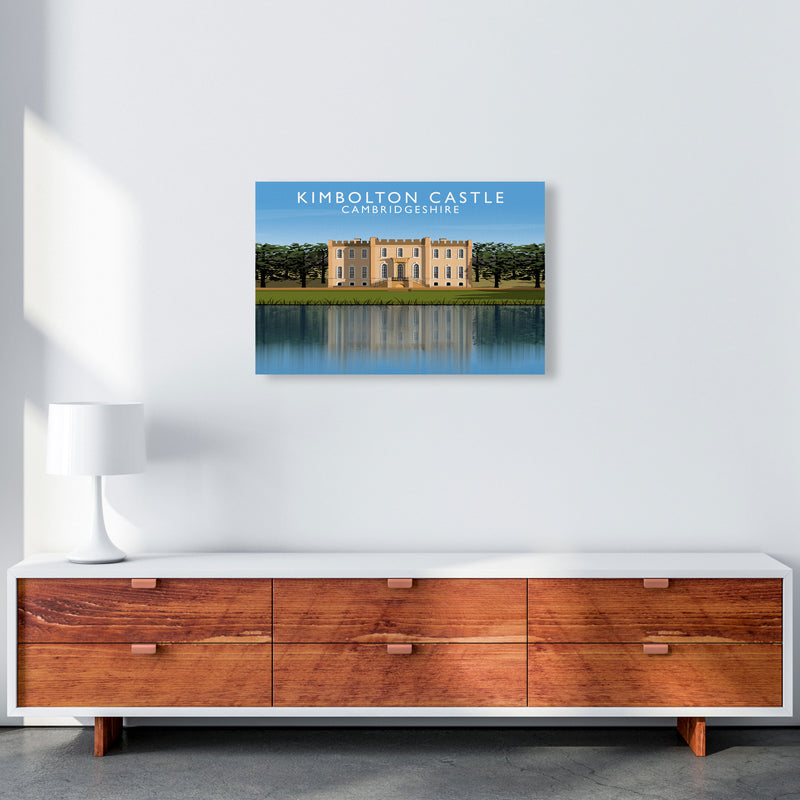 Kimbolton Castle Cambridgeshire Travel Art Print by Richard O'Neill A2 Canvas