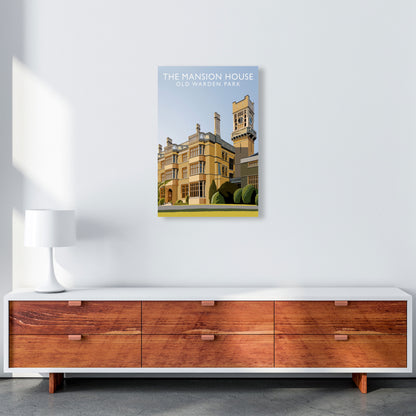 The Mansion House Old Warden Park Travel Art Print by Richard O'Neill A2 Canvas