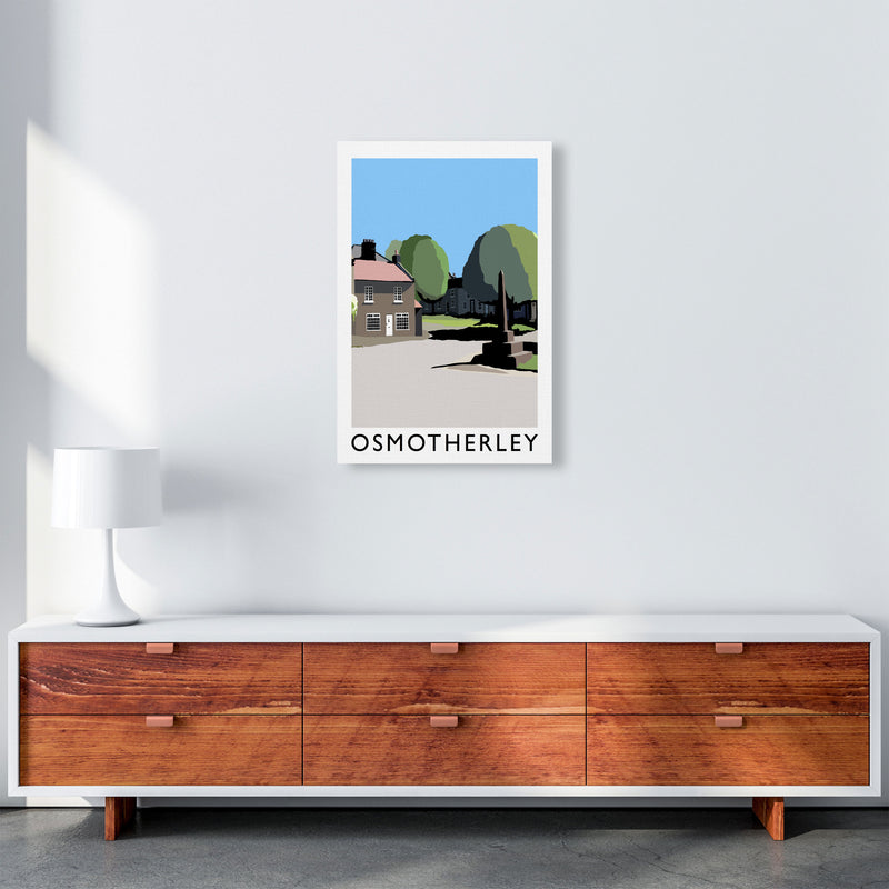 Osmotherley Travel Art Print by Richard O'Neill, Framed Wall Art A2 Canvas