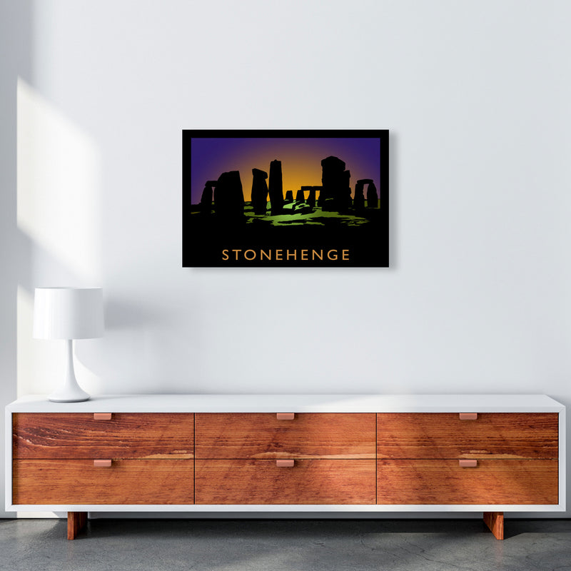 Stonehenge Art Print by Richard O'Neill A2 Canvas