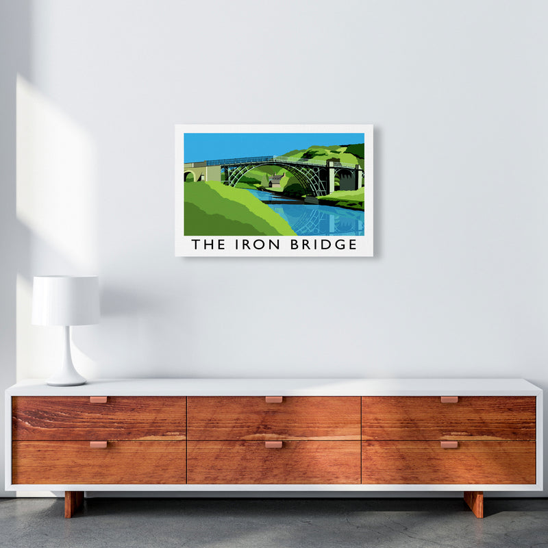 The Iron Bridge 2 by Richard O'Neill A2 Canvas