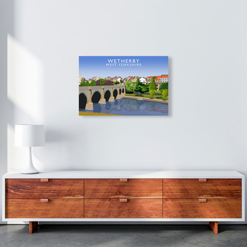 Wetherby West Yorkshire Digital Art Print by Richard O'Neill A2 Canvas