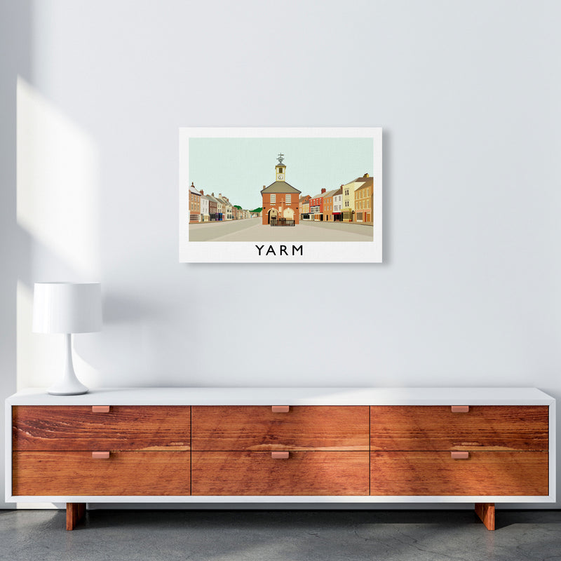 Yarm Art Print by Richard O'Neill, Framed Wall Art A2 Canvas