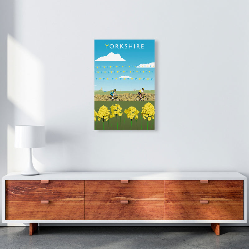 Yorkshire Framed Digital Art Print by Richard O'Neill A2 Canvas