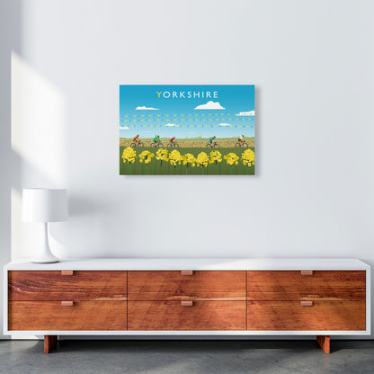 Yorkshire Cycling by Richard O'Neill A2 Canvas