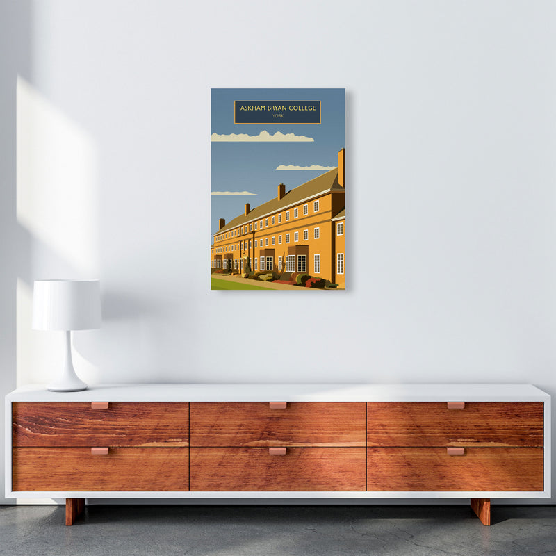 Askham Bryan College Portrait by Richard O'Neill A2 Canvas