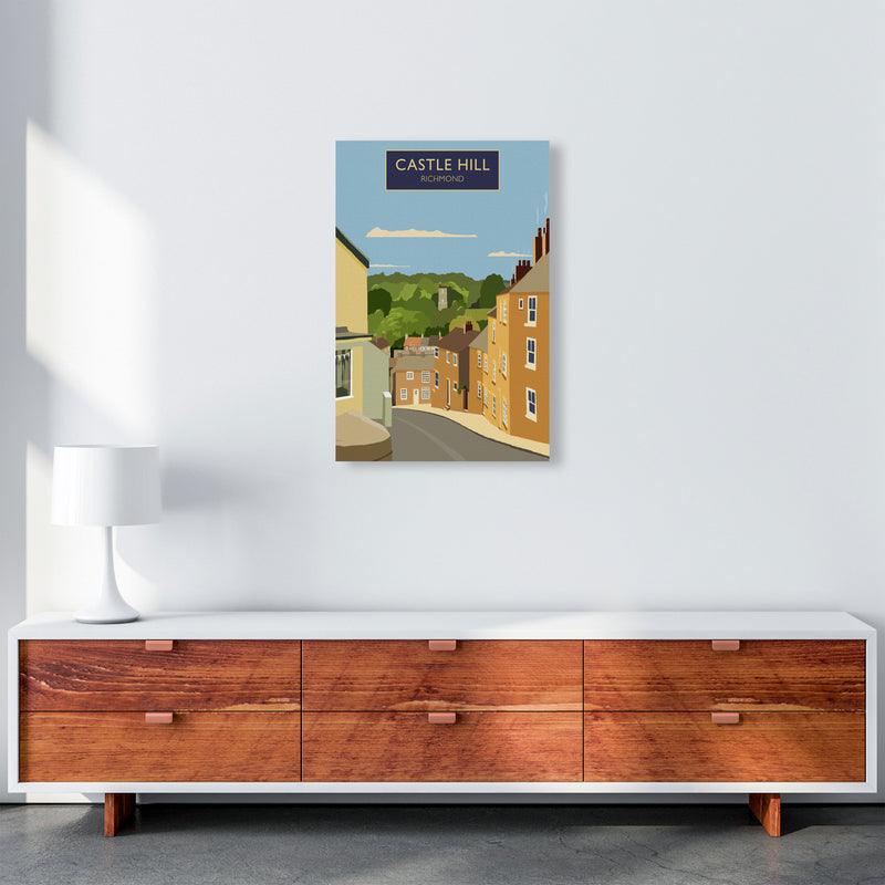 Castle Hill Richmond Portrait by Richard O'Neill A2 Canvas