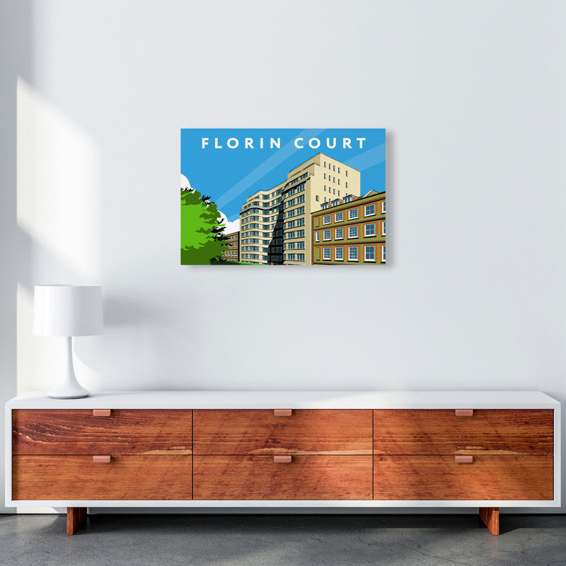 Florian Court by Richard O'Neill A2 Canvas