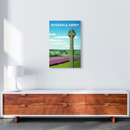 Rosedale Abbey Portrait by Richard O'Neill A2 Canvas
