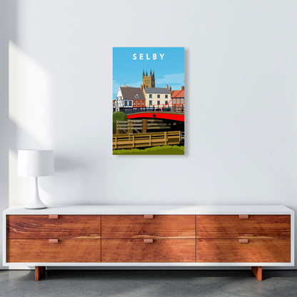 Selby Portrait by Richard O'Neill A2 Canvas