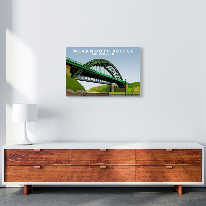 Wearmouth Bridge by Richard O'Neill A2 Canvas