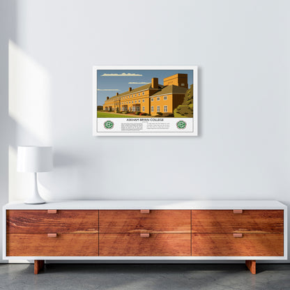 Askham Bryan College V2 by Richard O'Neill A2 Canvas