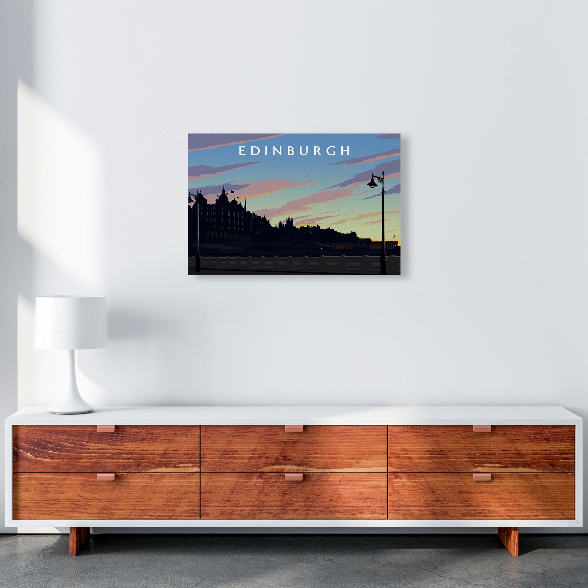 Edinburgh 2 by Richard O'Neill A2 Canvas