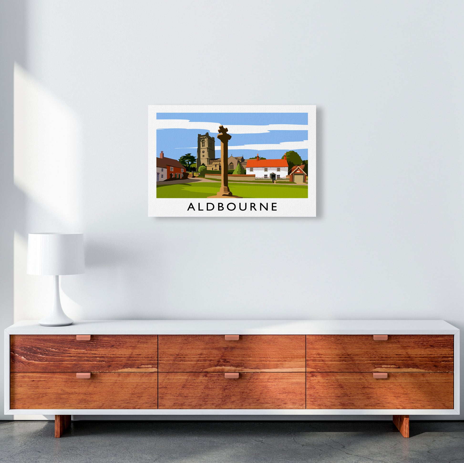 Aldbourne by Richard O'Neill A2 Canvas
