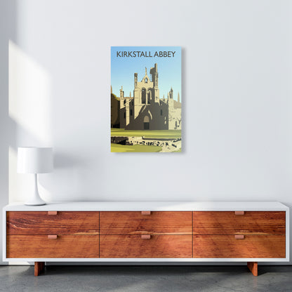 Kirkstall Abbey portrait by Richard O'Neill A2 Canvas
