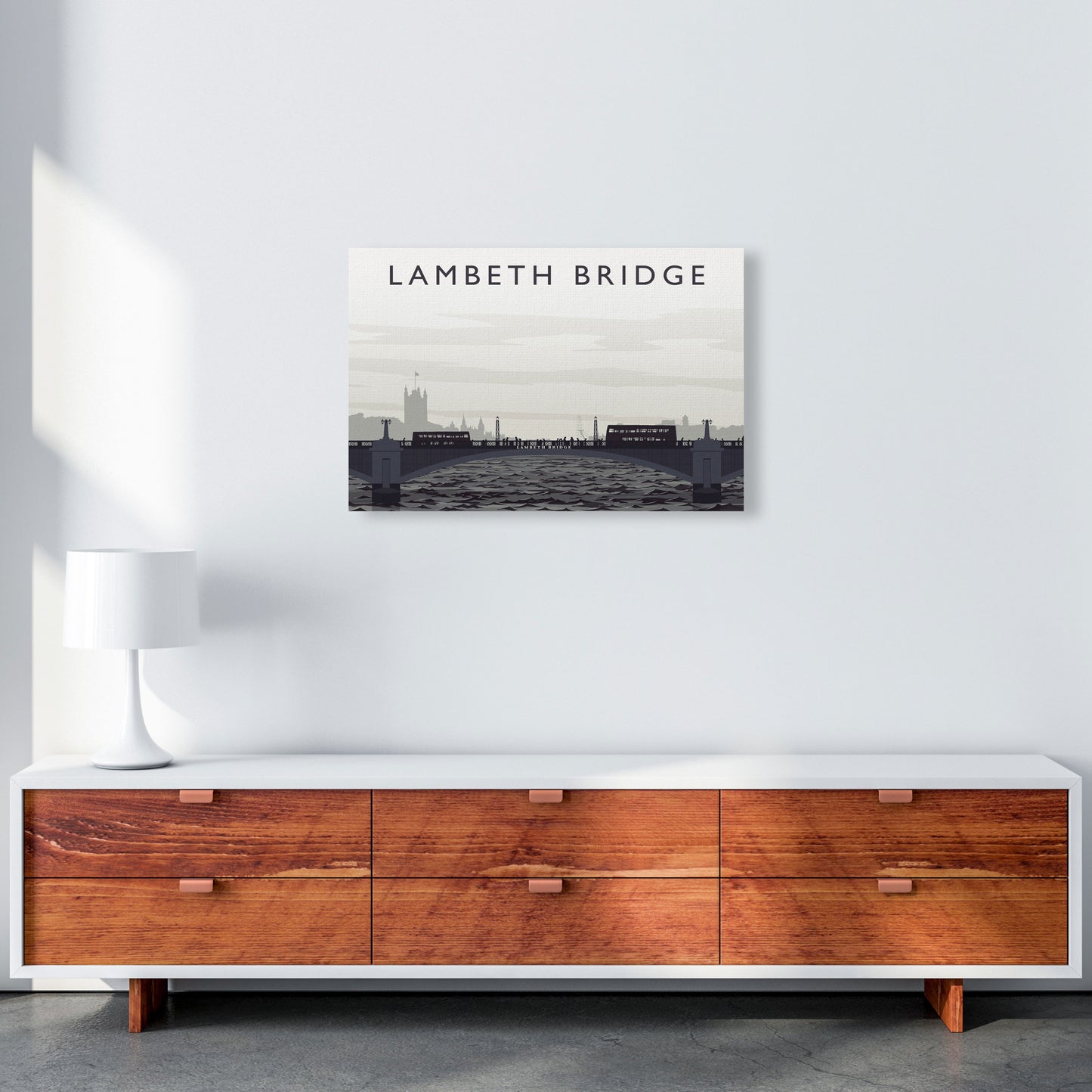 Lambeth Bridge by Richard O'Neill A2 Canvas