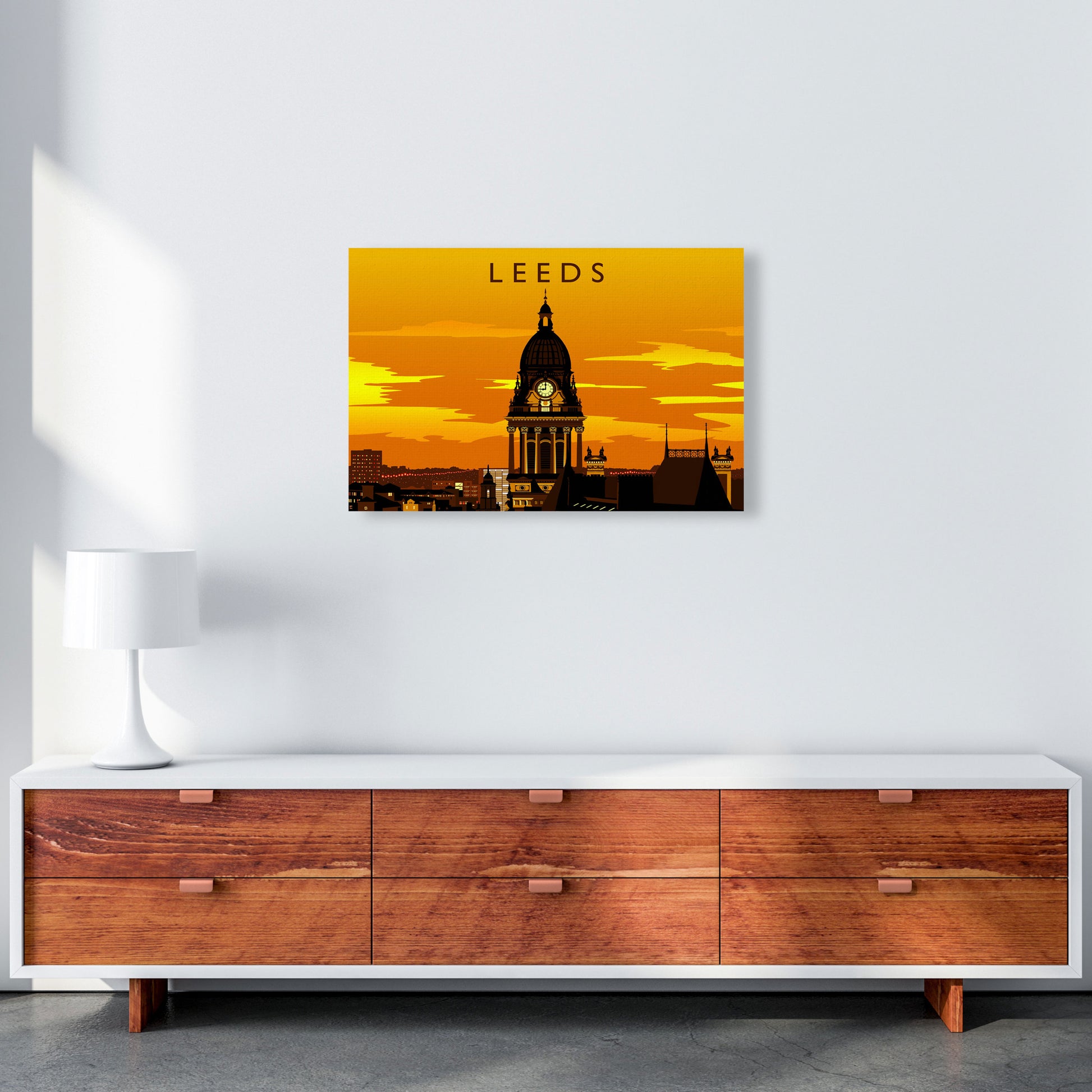 Leeds 2 by Richard O'Neill A2 Canvas