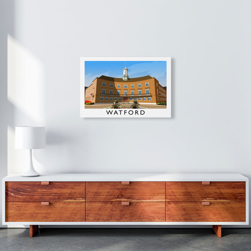 Watford by Richard O'Neill A2 Canvas