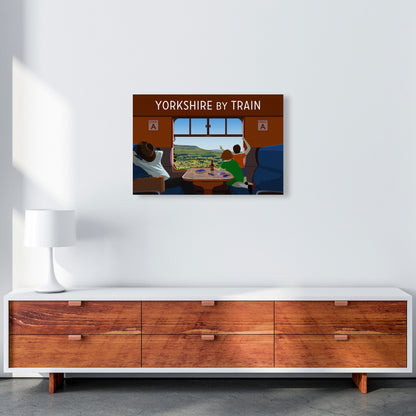 Yorkshire by Train 1 by Richard O'Neill A2 Canvas