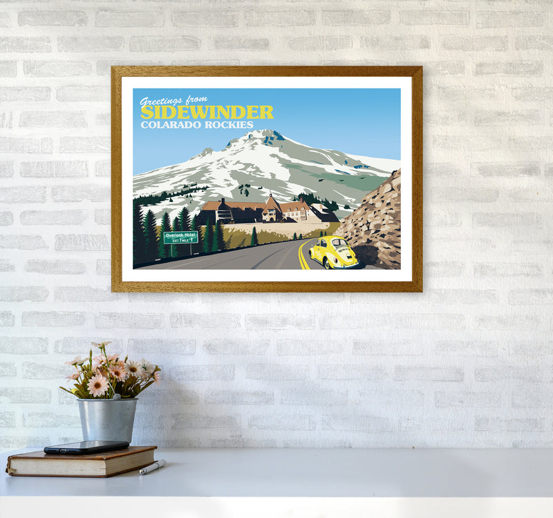 Overlook Hotel Art Print by Richard O'Neill A2 Print Only