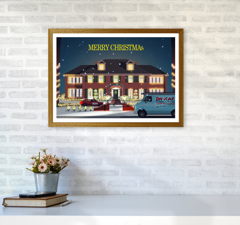 Home Alone Art Print by Richard O'Neill A2 Print Only