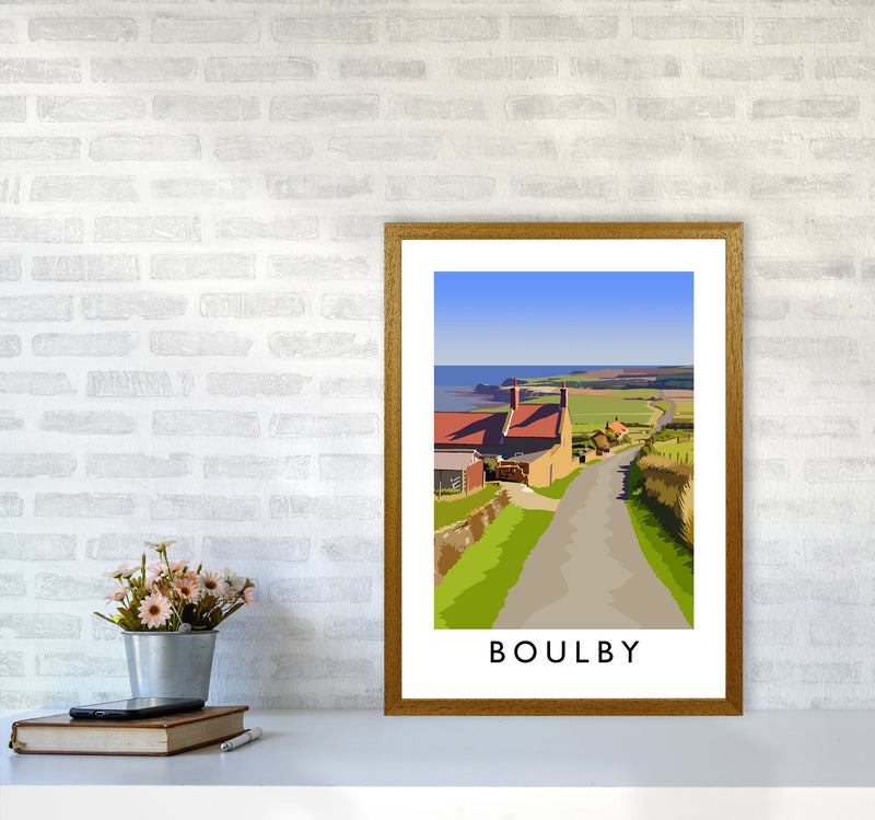Boulby 2 Portrait Art Print by Richard O'Neill A2 Print Only