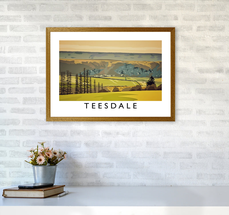 Teesdale Art Print by Richard O'Neill A2 Print Only