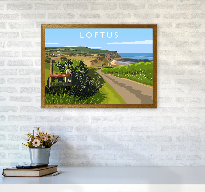 Loftus Travel Art Print by Richard O'Neill A2 Print Only